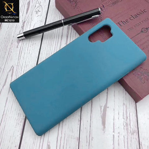 Samsung Galaxy Note 10 Plus - Cobalt Blue - Soft Shockproof Sillica Gel Case