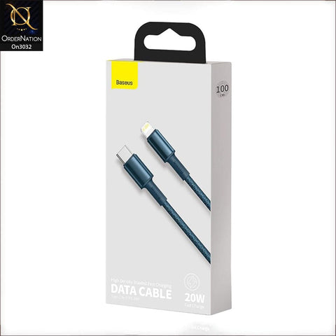 Baseus Cafule Metal USB Type-C To iPhone PD 20W Fast Charging Cable 2M