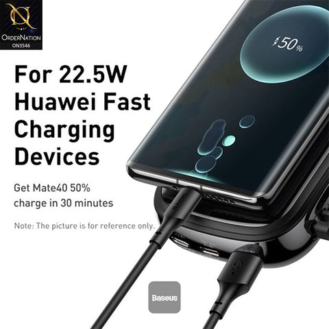 Baseus Qpow Pro Digital Display 20W 10,000mah IP Cable - Black Fast Charge Power Bank