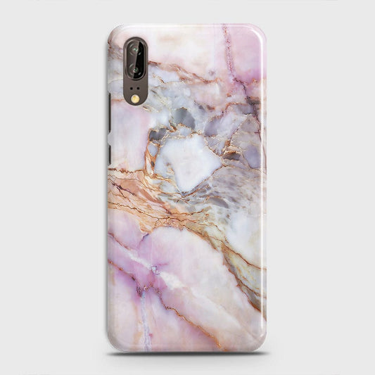 Huawei P20 - Violet Sky Marble Trendy Printed Hard Case