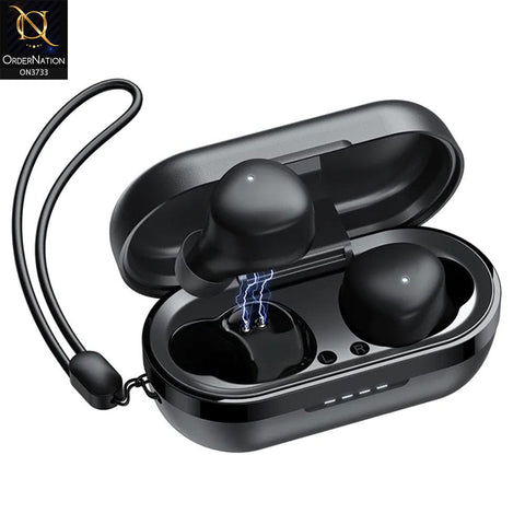 JOYROOM JR-TL1 Pro Waterproof IPX7 True Wireless TWS Bluetooth Earbuds - Black