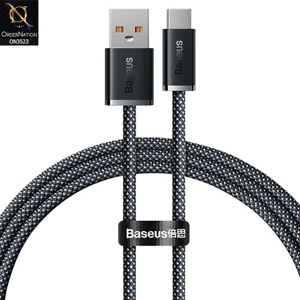 Baseus Dynamic USB to Type C Cable 100W 2M - Black