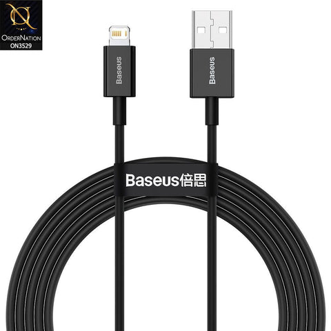 Baseus Superior Fast Charging iPhone Cable 2m 2.4A - Black