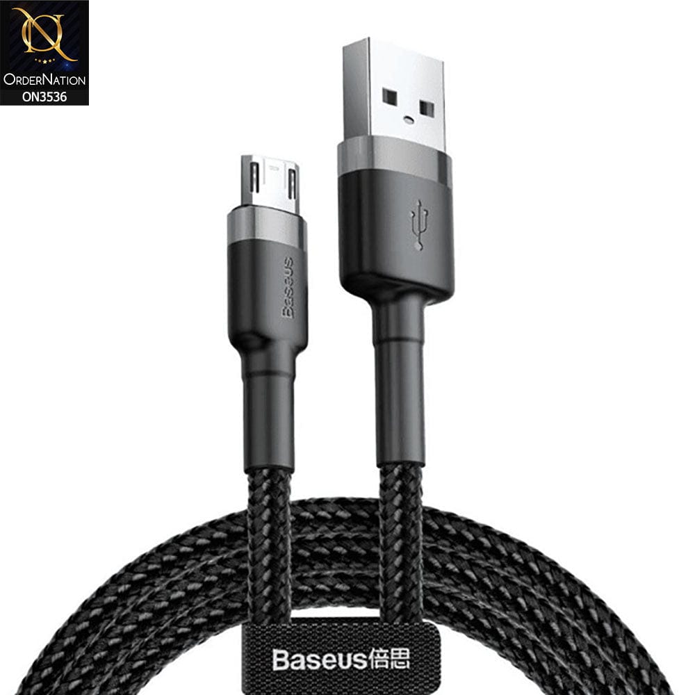 Baseus Cafule 3M Cable For Micro 2A - Black