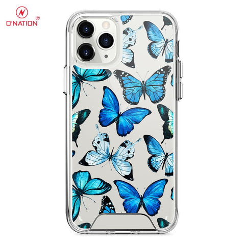 iPhone 11 Pro Max Cover - O'Nation Butterfly Dreams Series - 9 Designs - Clear Phone Case - Soft Silicon Borders