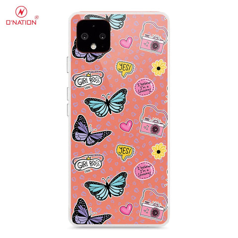 Google Pixel 4 XL Cover - O'Nation Butterfly Dreams Series - 9 Designs - Clear Phone Case - Soft Silicon Borders