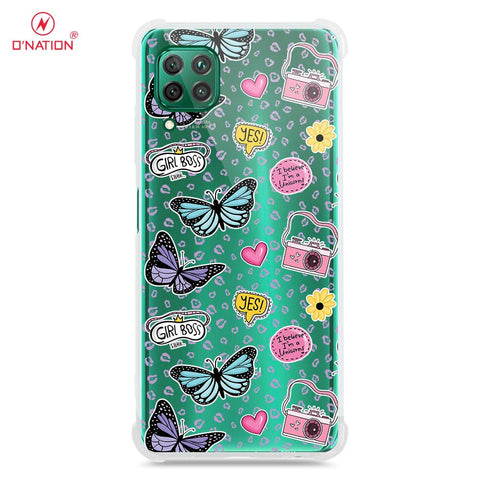 Huawei Nova 7i Cover - O'Nation Butterfly Dreams Series - 9 Designs - Clear Phone Case - Soft Silicon Borders