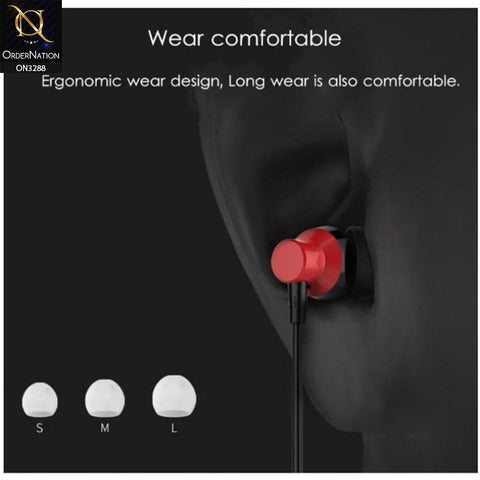 Tarnish Green - Remax Rm-512a Wired In-Ear Handfree With Mic Type-C Audio Stereo