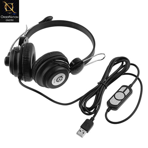TUCCI TC-Q4 USB Stereo Headset with Mic ( Not Wireless/Bluetooth )