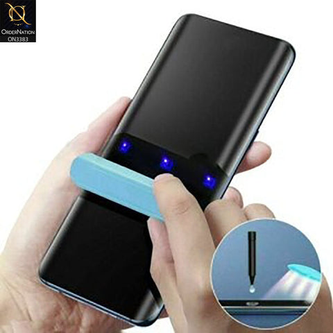Samsung Galaxy S22 Ultra 5G - UV Liquid Full Glue Tempered Glass Screen Protector