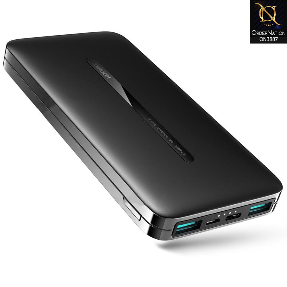 Black - JOYROOM JR-T012 POWER BANK 10000mAh