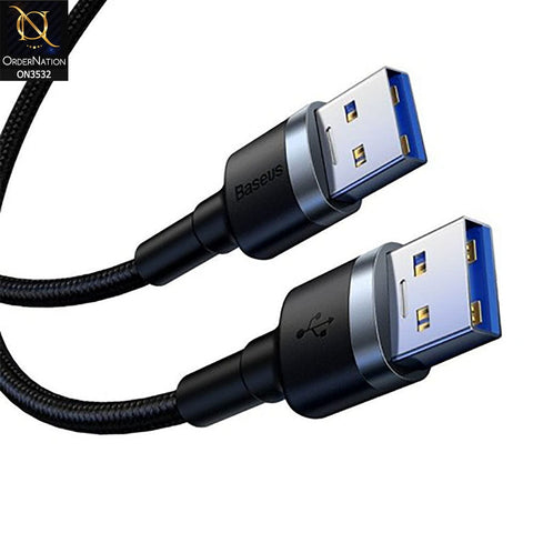 Baseus Cafule USB 3.0 Male To USB 3.0 Male 1M Cable 2A - Black