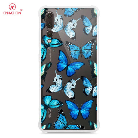 Huawei P20 Pro Cover - O'Nation Butterfly Dreams Series - 9 Designs - Clear Phone Case - Soft Silicon Borders