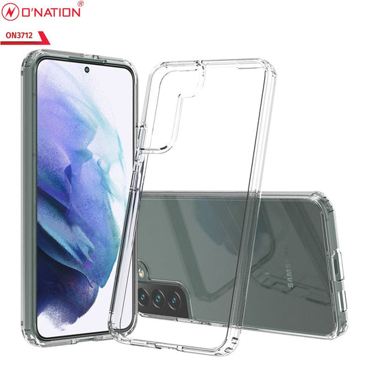 Samsung Galaxy S22 Plus 5G Cover  - ONation Crystal Series - Premium Quality Clear Case No Yellowing Back With Smart Shockproof Cushions