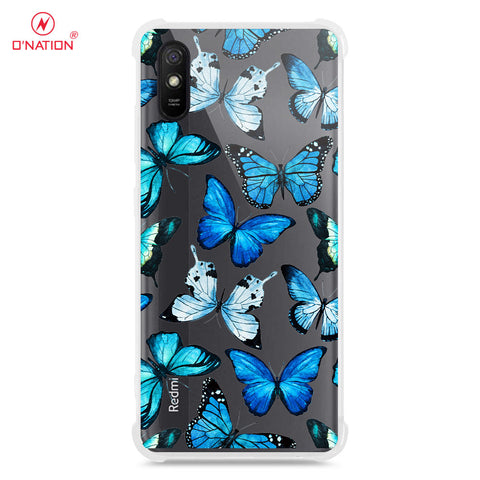Xiaomi Redmi 9i Cover - O'Nation Butterfly Dreams Series - 9 Designs - Clear Phone Case - Soft Silicon Borders