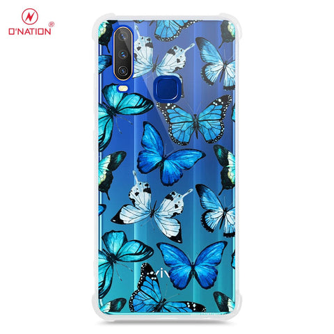 Vivo Y12 Cover - O'Nation Butterfly Dreams Series - 9 Designs - Clear Phone Case - Soft Silicon Borders