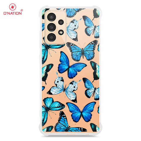 Samsung Galaxy A13 Cover - O'Nation Butterfly Dreams Series - 9 Designs - Clear Phone Case - Soft Silicon Borders