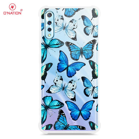 Vivo S1 Cover - O'Nation Butterfly Dreams Series - 9 Designs - Clear Phone Case - Soft Silicon Borders