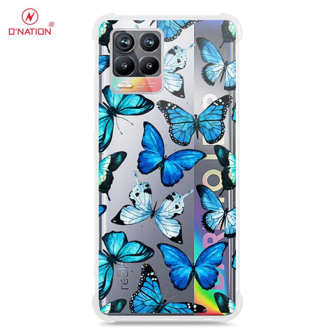 Realme 8 Pro Cover - O'Nation Butterfly Dreams Series - 9 Designs - Clear Phone Case - Soft Silicon Borders