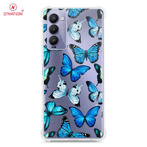 Tecno Camon 18P Cover - O'Nation Butterfly Dreams Series - 9 Designs - Clear Phone Case - Soft Silicon Borders