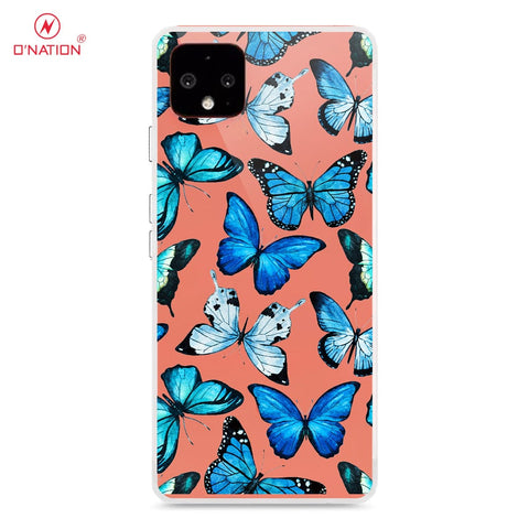 Google Pixel 4 XL Cover - O'Nation Butterfly Dreams Series - 9 Designs - Clear Phone Case - Soft Silicon Borders