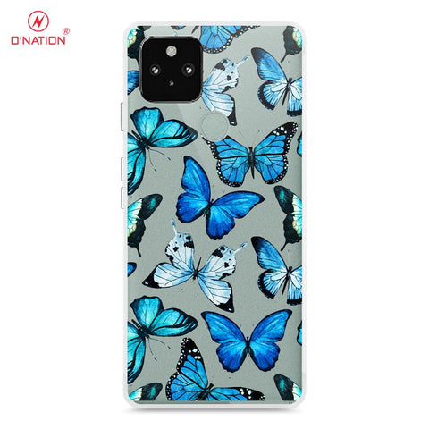 Google Pixel 5 XL Cover - O'Nation Butterfly Dreams Series - 9 Designs - Clear Phone Case - Soft Silicon Borders