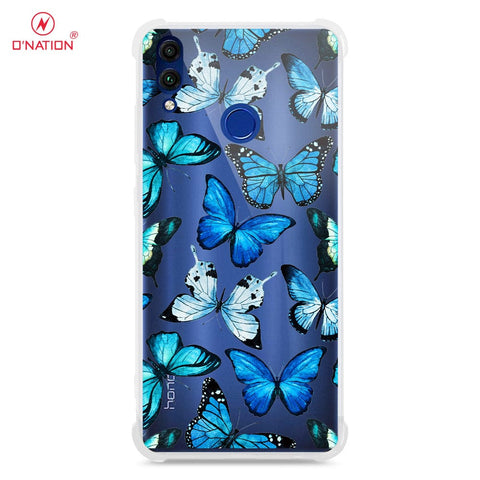 Huawei Honor 8c  Cover - O'Nation Butterfly Dreams Series - 9 Designs - Clear Phone Case - Soft Silicon Borders