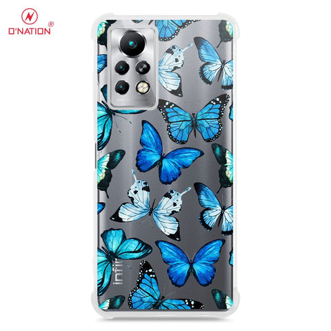 Infinix Note 11 Pro Cover - O'Nation Butterfly Dreams Series - 9 Designs - Clear Phone Case - Soft Silicon Borders