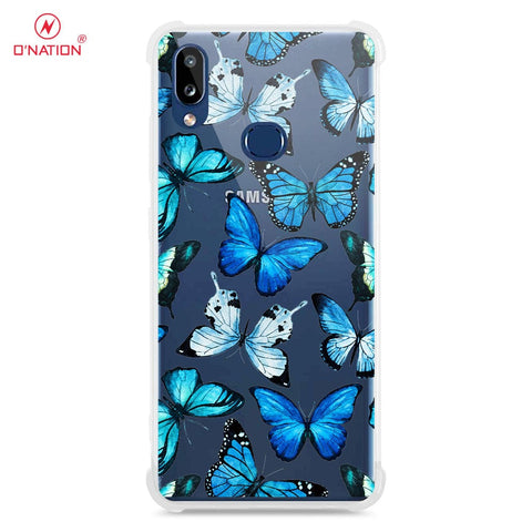 Samsung galaxy A10s Cover - O'Nation Butterfly Dreams Series - 9 Designs - Clear Phone Case - Soft Silicon Borders