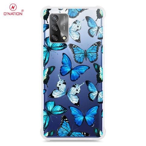 Oppo A95 4G Cover - O'Nation Butterfly Dreams Series - 9 Designs - Clear Phone Case - Soft Silicon Borders