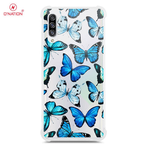 Samsung Galaxy A30s Cover - O'Nation Butterfly Dreams Series - 9 Designs - Clear Phone Case - Soft Silicon Borders