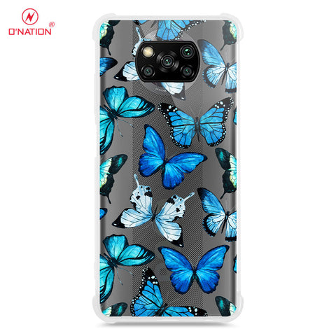 Xiaomi Poco X3 Pro Cover - O'Nation Butterfly Dreams Series - 9 Designs - Clear Phone Case - Soft Silicon Borders