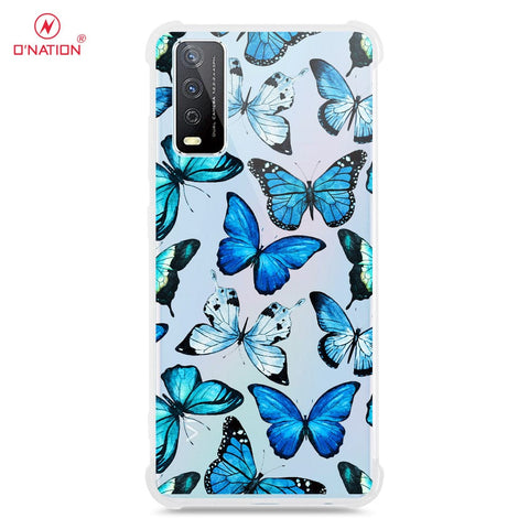 Vivo Y11s Cover - O'Nation Butterfly Dreams Series - 9 Designs - Clear Phone Case - Soft Silicon Borders