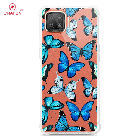 Oppo F17 Cover - O'Nation Butterfly Dreams Series - 9 Designs - Clear Phone Case - Soft Silicon Borders