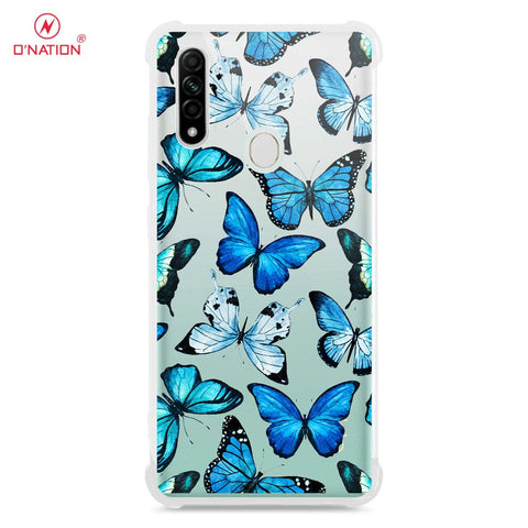 Oppo A31 Cover - O'Nation Butterfly Dreams Series - 9 Designs - Clear Phone Case - Soft Silicon Borders