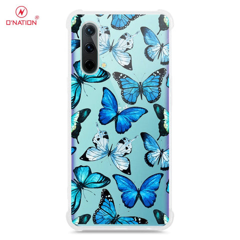 OnePlus Nord CE 5G Cover - O'Nation Butterfly Dreams Series - 9 Designs - Clear Phone Case - Soft Silicon Borders