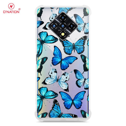 Infinix Zero 8 Cover - O'Nation Butterfly Dreams Series - 9 Designs - Clear Phone Case - Soft Silicon Borders