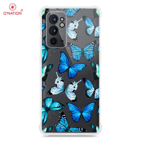 OnePlus 9RT 5G Cover - O'Nation Butterfly Dreams Series - 9 Designs - Clear Phone Case - Soft Silicon Borders