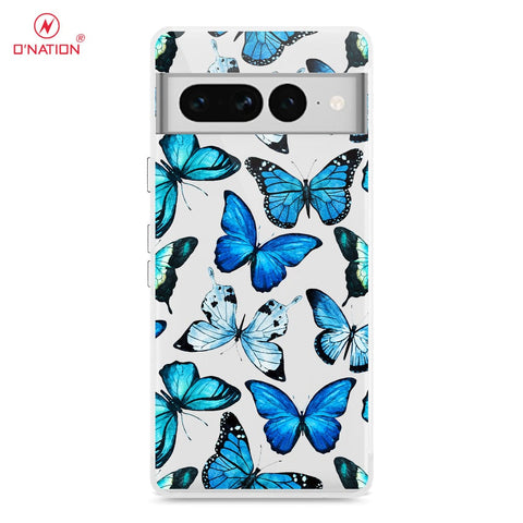 Google Pixel 7 Pro Cover - O'Nation Butterfly Dreams Series - 9 Designs - Clear Phone Case - Soft Silicon Borders