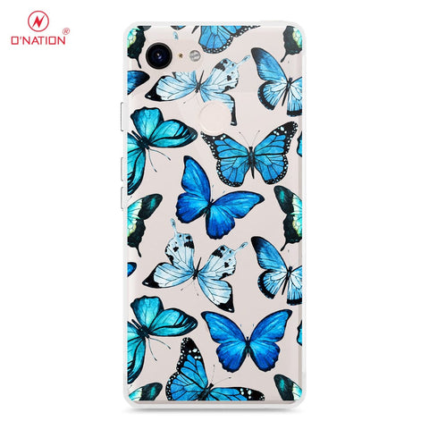 Google Pixel 3 Cover - O'Nation Butterfly Dreams Series - 9 Designs - Clear Phone Case - Soft Silicon Borders