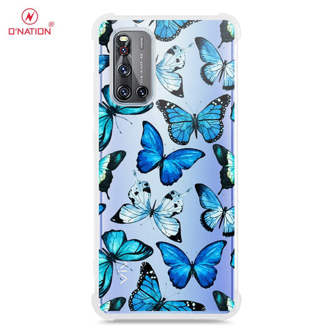 Vivo V19 Cover - O'Nation Butterfly Dreams Series - 9 Designs - Clear Phone Case - Soft Silicon Borders