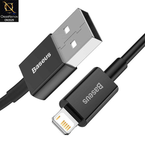 Baseus Superior Fast Charging iPhone Cable 2m 2.4A - Black