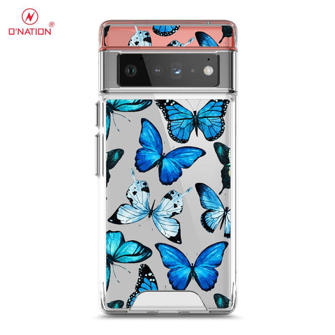 Google Pixel 6 Pro Cover - O'Nation Butterfly Dreams Series - 9 Designs - Clear Phone Case - Soft Silicon Borders