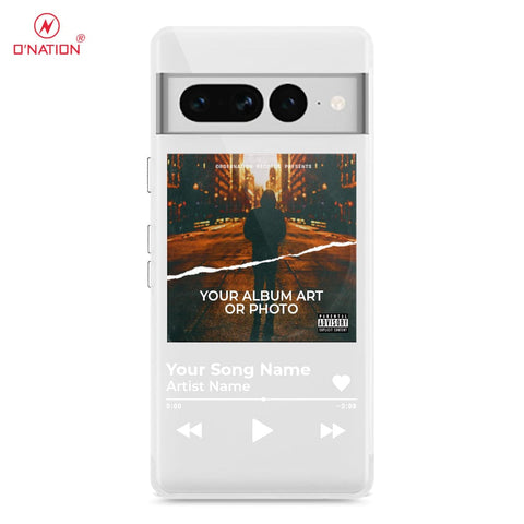 Google Pixel 7 Pro Cover - Personalised Album Art Series - 4 Designs - Clear Phone Case - Soft Silicon Borders