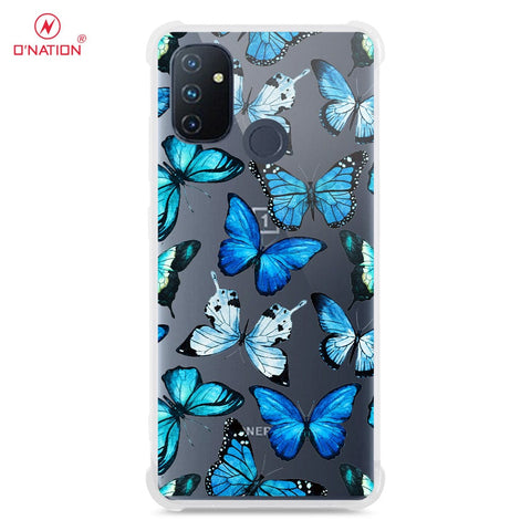 OnePlus Nord N100 Cover - O'Nation Butterfly Dreams Series - 9 Designs - Clear Phone Case - Soft Silicon Borders