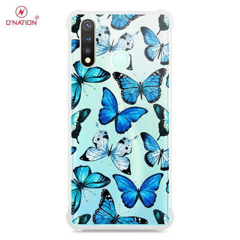 Vivo Y19 Cover - O'Nation Butterfly Dreams Series - 9 Designs - Clear Phone Case - Soft Silicon Borders