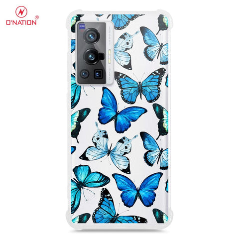 Vivo X70 Pro Cover - O'Nation Butterfly Dreams Series - 9 Designs - Clear Phone Case - Soft Silicon Borders