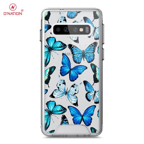 Samsung Galaxy S10 Cover - O'Nation Butterfly Dreams Series - 9 Designs - Clear Phone Case - Soft Silicon Bordersx