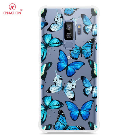Samsung Galaxy S9 Plus Cover - O'Nation Butterfly Dreams Series - 9 Designs - Clear Phone Case - Soft Silicon Bordersx