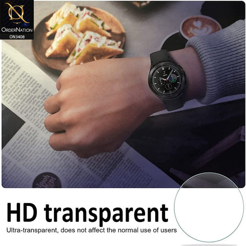 Samsung Galaxy Watch 4 Protector - 46mm (0.3mm) 2.5D Accessorie HD Clear Hydraulic Film Screen Protector